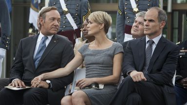Kevin Spacey, Robin Wright, Michael Kelly